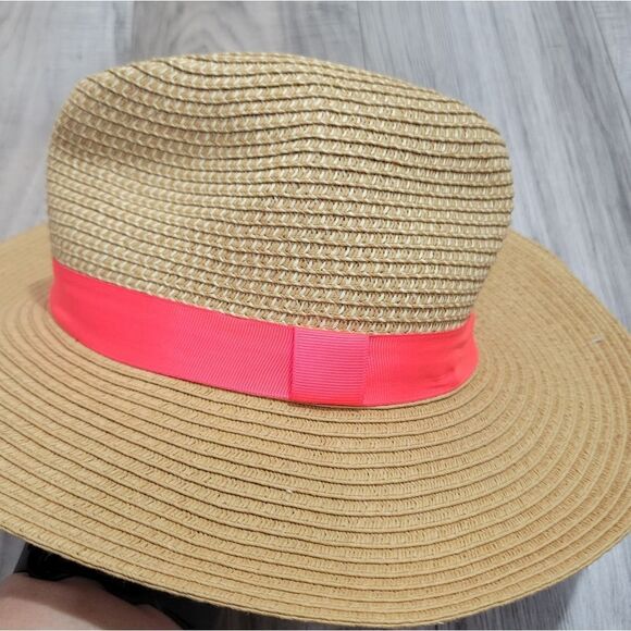 Cute summer hat NWT Hot Pink Ribbon - Picture 6 of 14